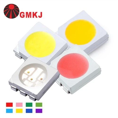 LED 5050 SMD PLCC6 Chip Hvid RGB -farve